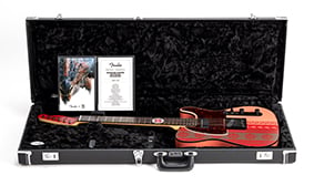 Monster Hunter Rathalos Telecaster®, Rosewood Fingerboard, Rathalos Red Special Hardshell Case