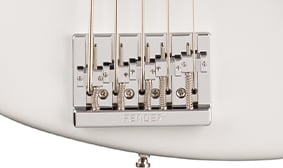 American Ultra II Jazz Bass® V 5-SADDLE ADJUSTABLE HIMASS™ BRIDGE (STRING-THROUGH-BODY OR TOP-LOAD)