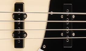 Limited Edition Affinity Series® Active Jazz Bass® SQUIER NOISELESS PICKUPS