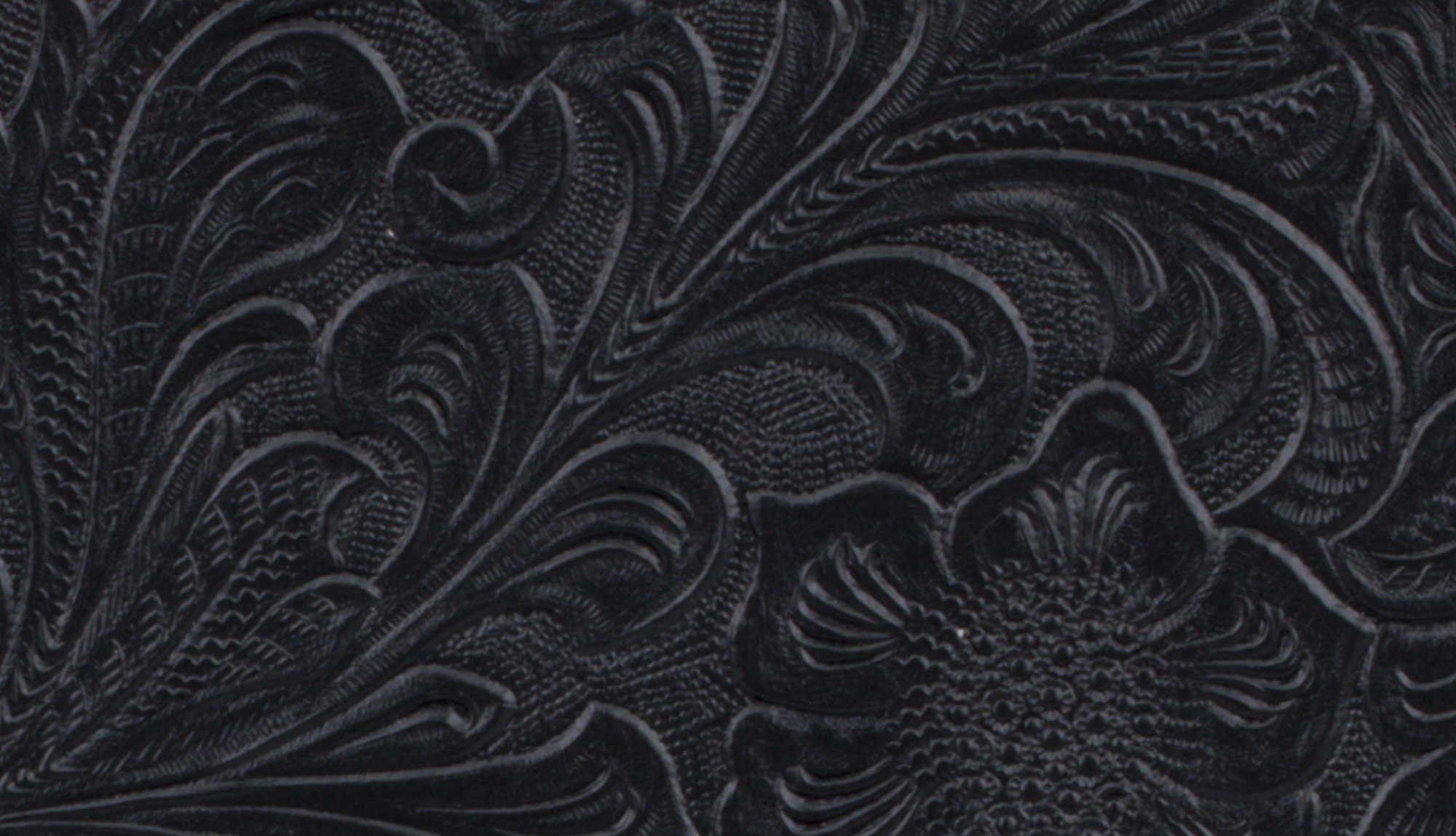 Hot Rod Deluxe™ 30th Anniversary Zwarte western vinylbekleding met bewerkingen
