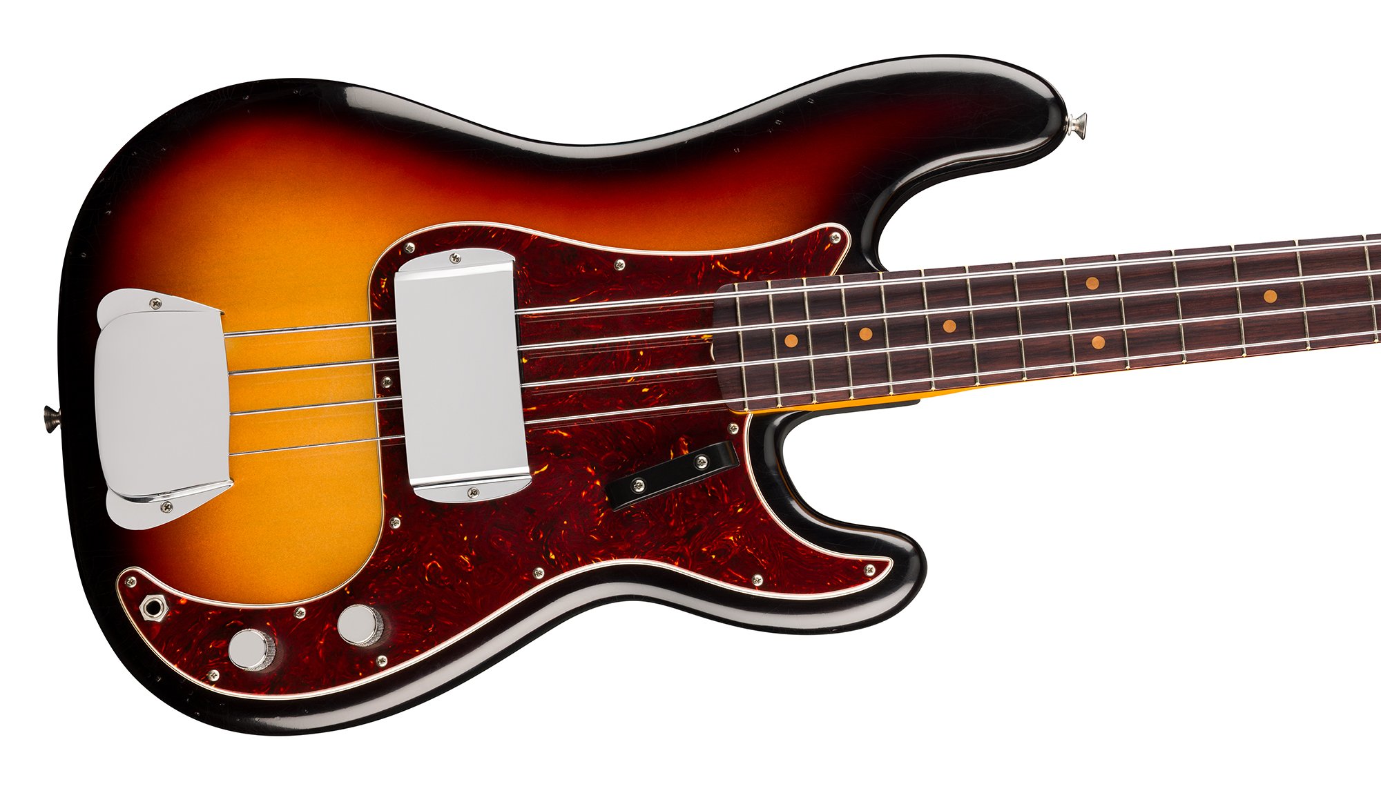 James Jamerson 1962 Precision Bass® HEIRLOOM™ NITROCELLULOSE LACQUER ALDER BODY IN 3-TONE SUNBURST