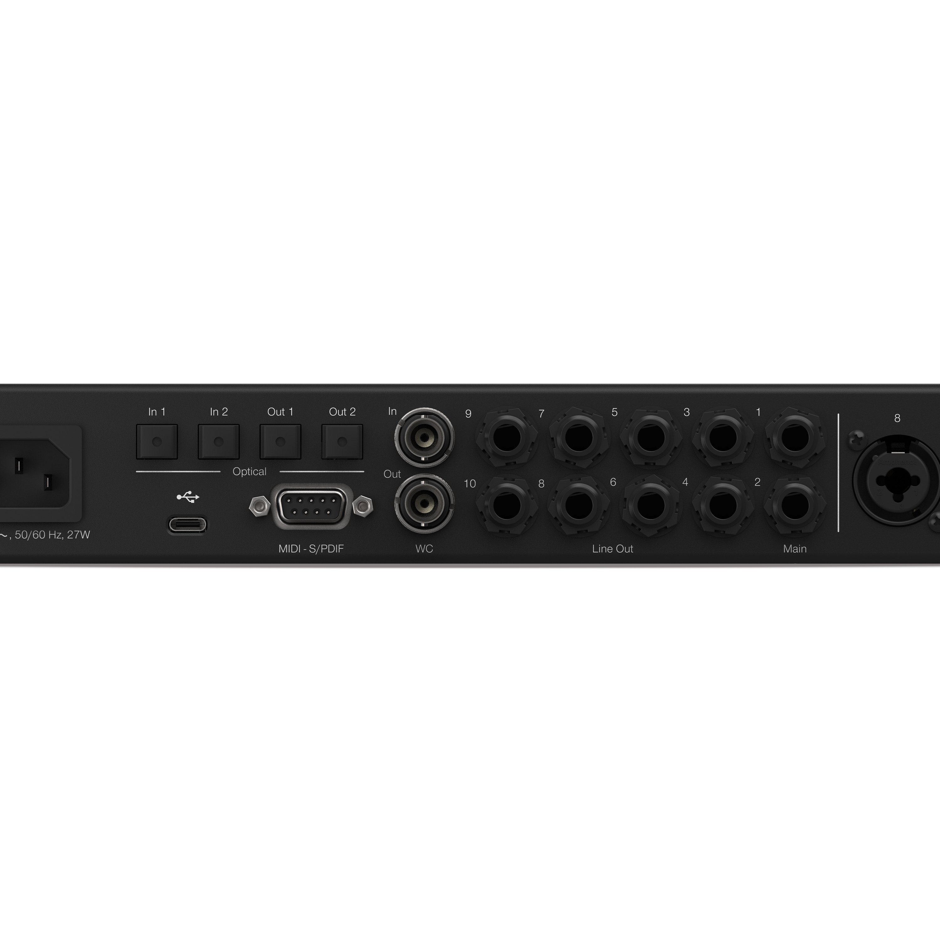 Quantum HD 8 USB-C Audio Interface DIGITAL AND ANALOG CONNECTIVITY