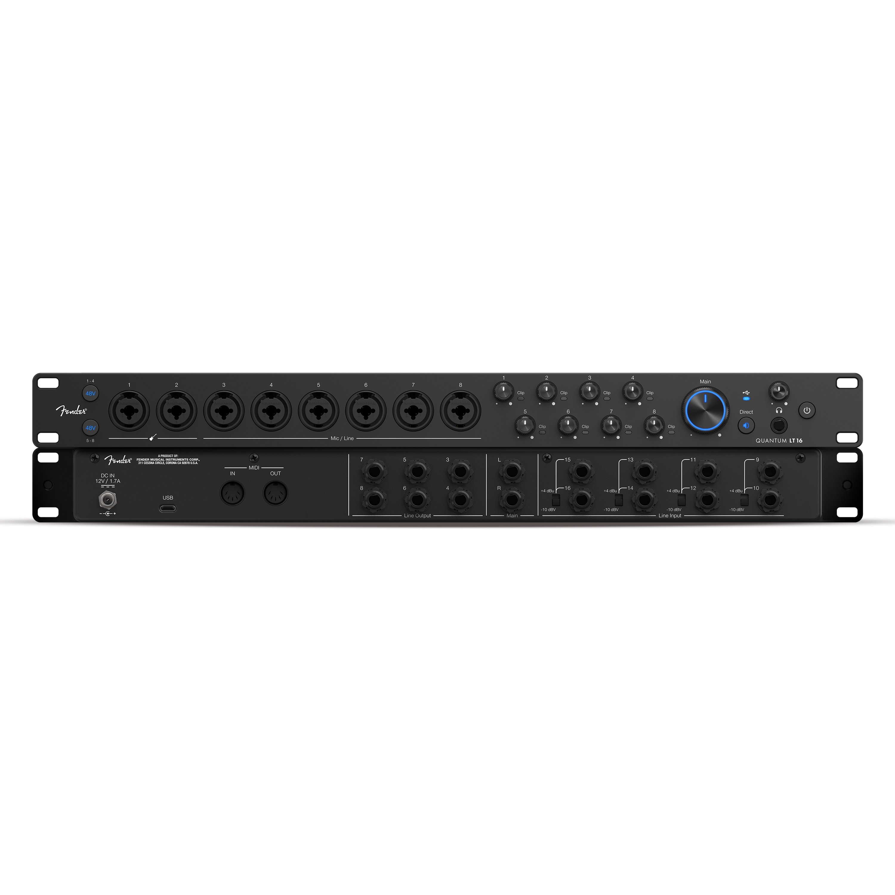 Quantum LT 16 USB-C Audio Interface STANDALONE “MIC PRE MODE”