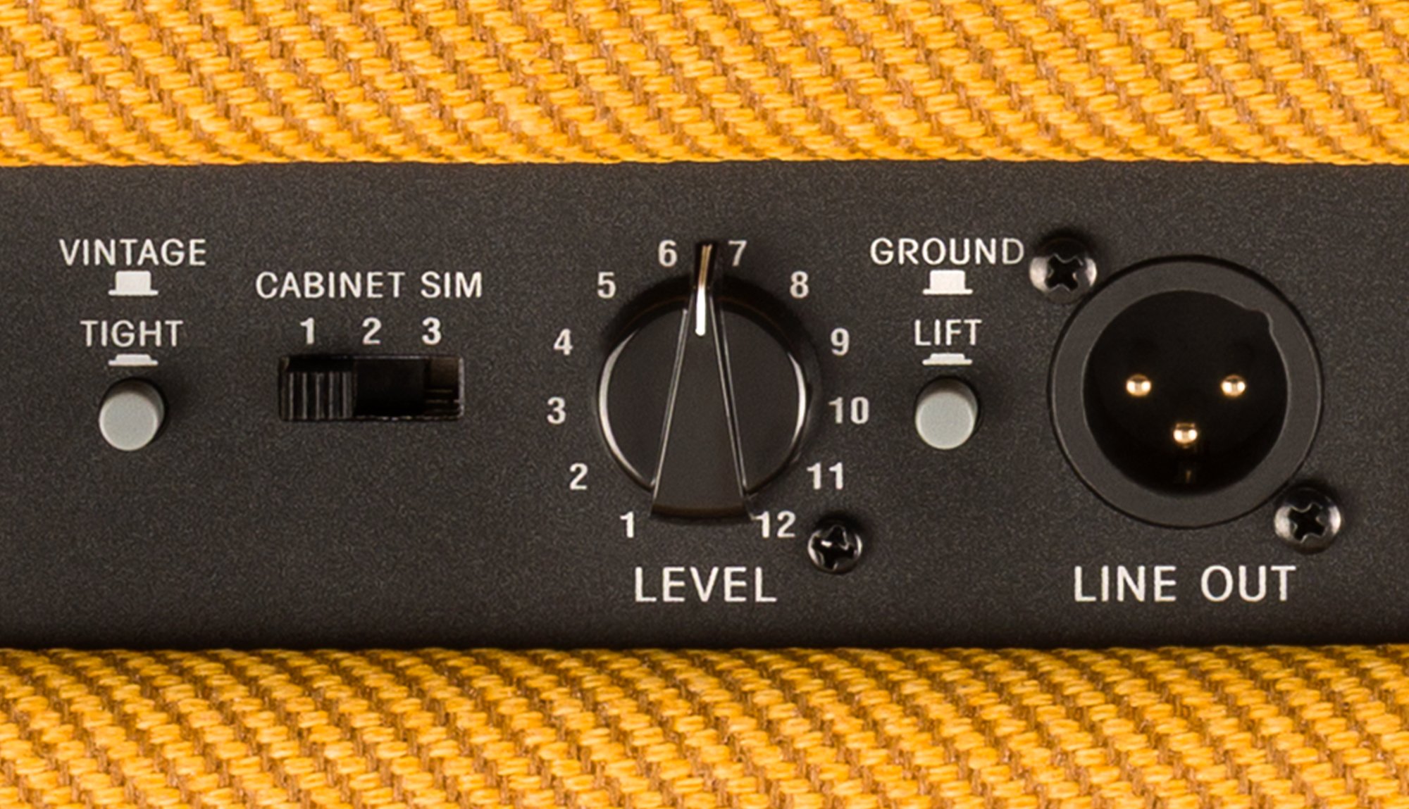 Tone Master® '59 Twin® JB Edition REAR PANEL FEATURES
