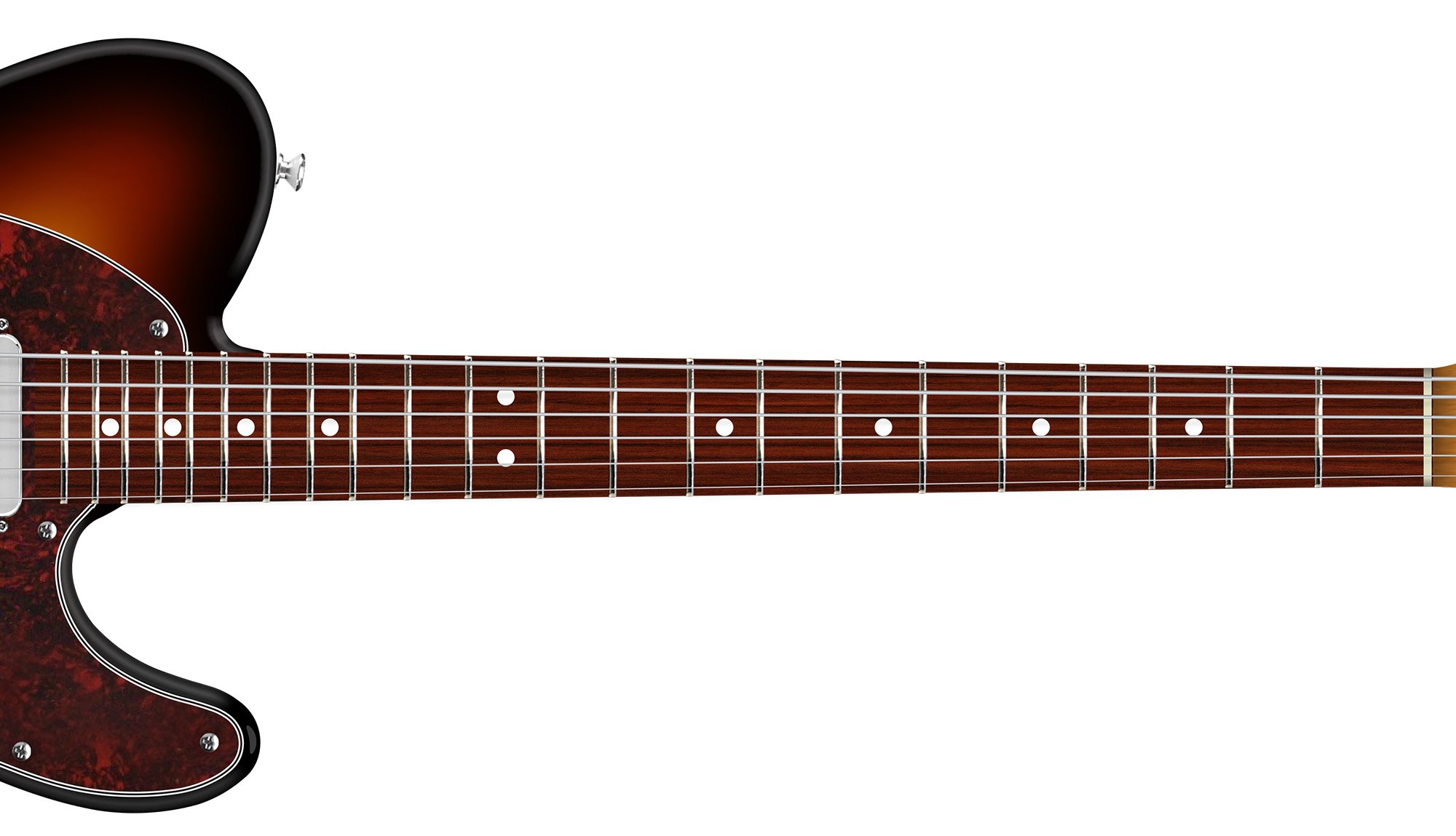 75th Anniversary Player II Baritone Telecaster® 9.5“-RADIUS MAPLE OR ROSEWOOD FINGERBOARD WITH ROLLED EDGES
