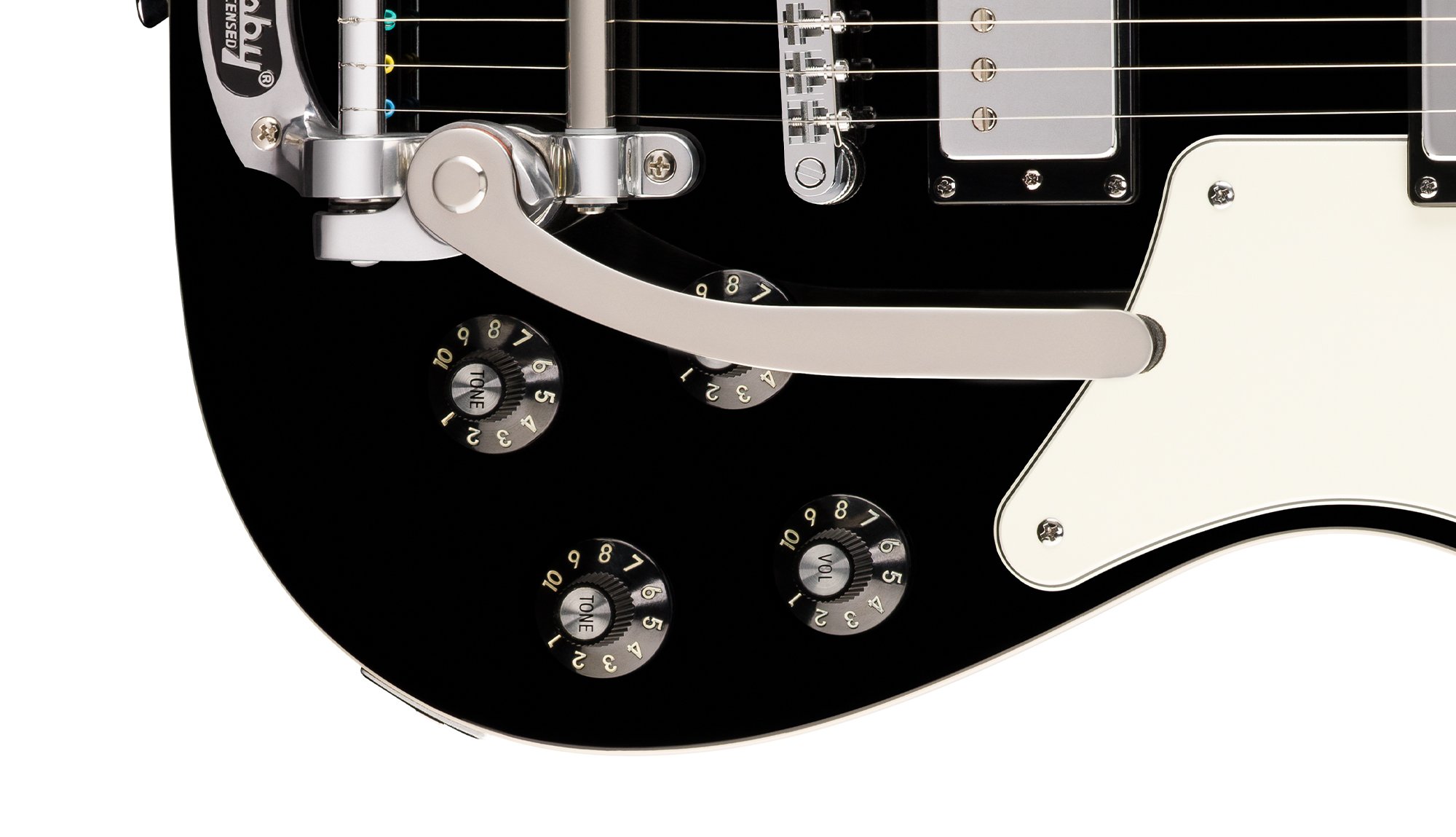 Paranormal Troublemaker Telecaster® Deluxe Bigsby® CONTROLOS DE VOLUME E TOM INDEPENDENTES
