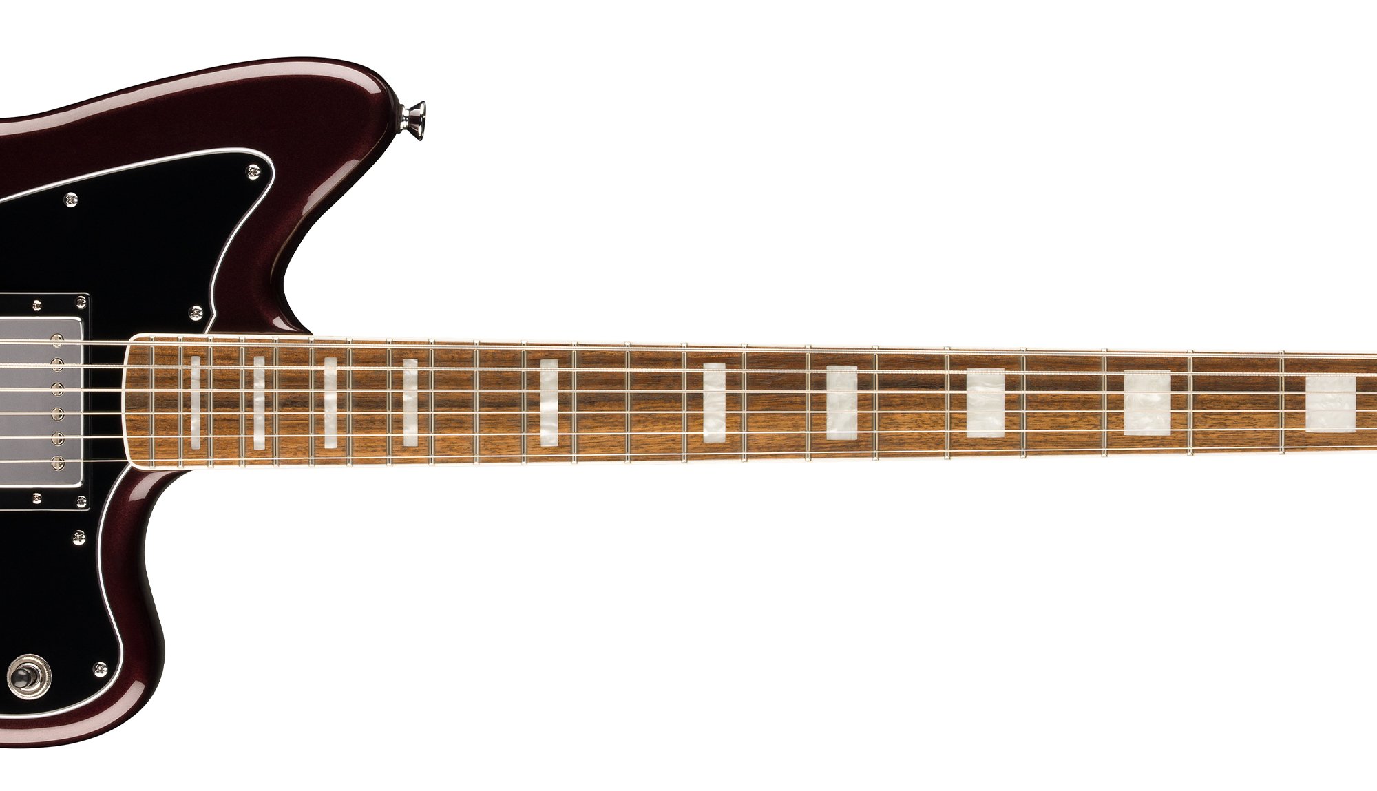 Paranormal Baritone Jazzmaster® HH JAZZMASTER OFFSET BODY WITH BOUND FINGERBOARD