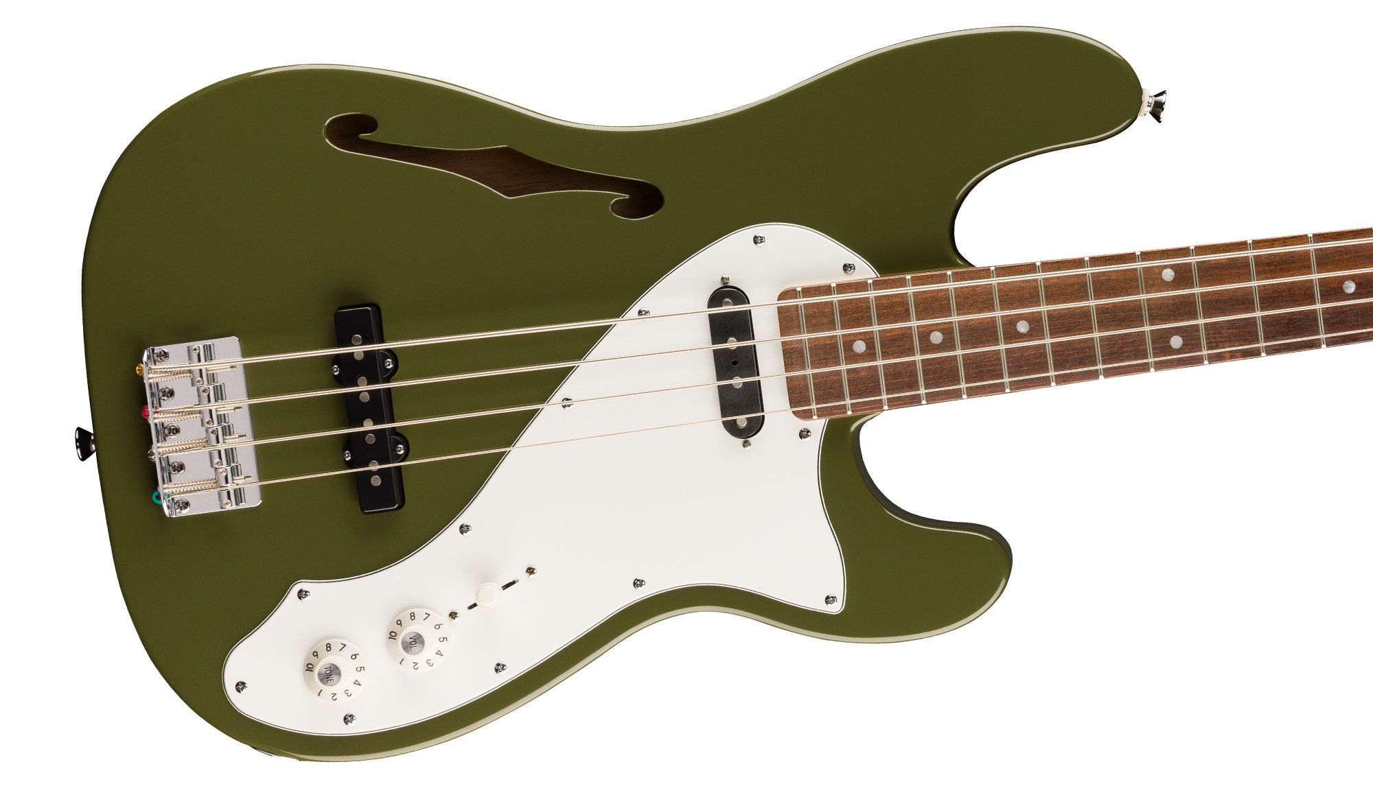 Paranormal Precision Bass® Thinline SJ CONSTRUÇÃO SEMI-HOLLOW THINLINE