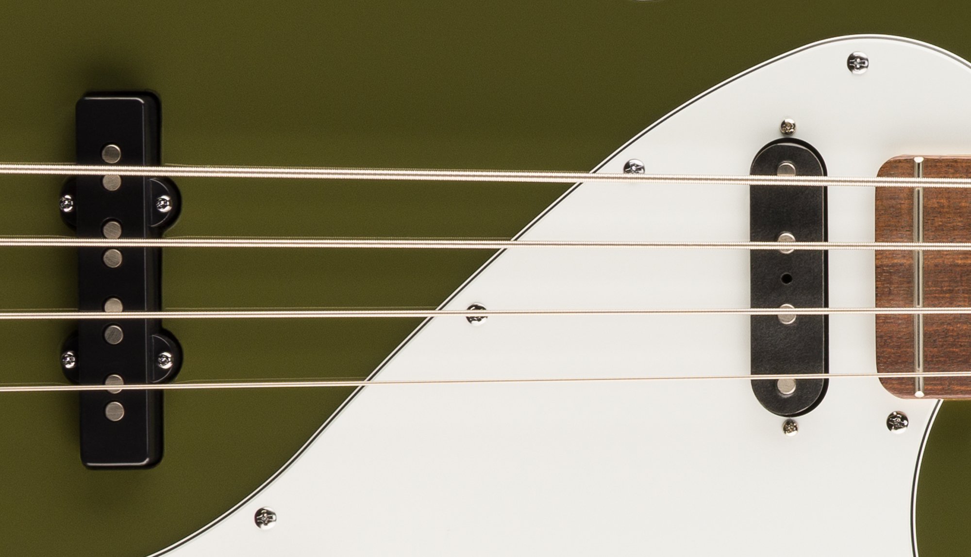 Paranormal Precision Bass® Thinline SJ CONFIGURAÇÃO DE PICKUPS SJ: SINGLE-COIL DE '51 P BASS E SINGLE-COIL DE JAZZ BASS