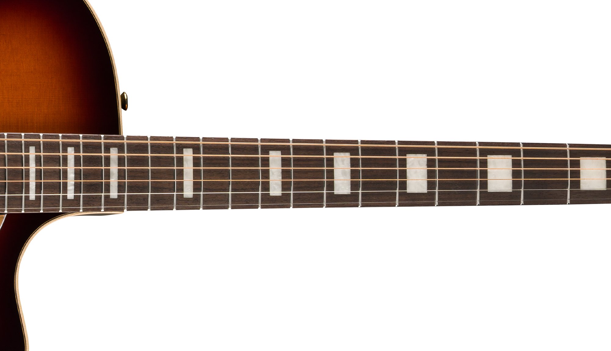 California Select Newporter™ CE 12”-RADIUS SATIN MAHOGANY C-SHAPED NECK WITH VINTAGE STYLE FRETS