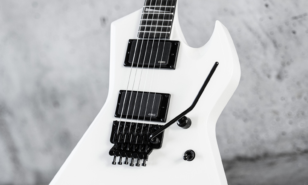 Pro Series Signature Rob Cavestany Death Angel, Snow White EMG® 81 (Bridge)/ EMG® HA (Neck) Pickups