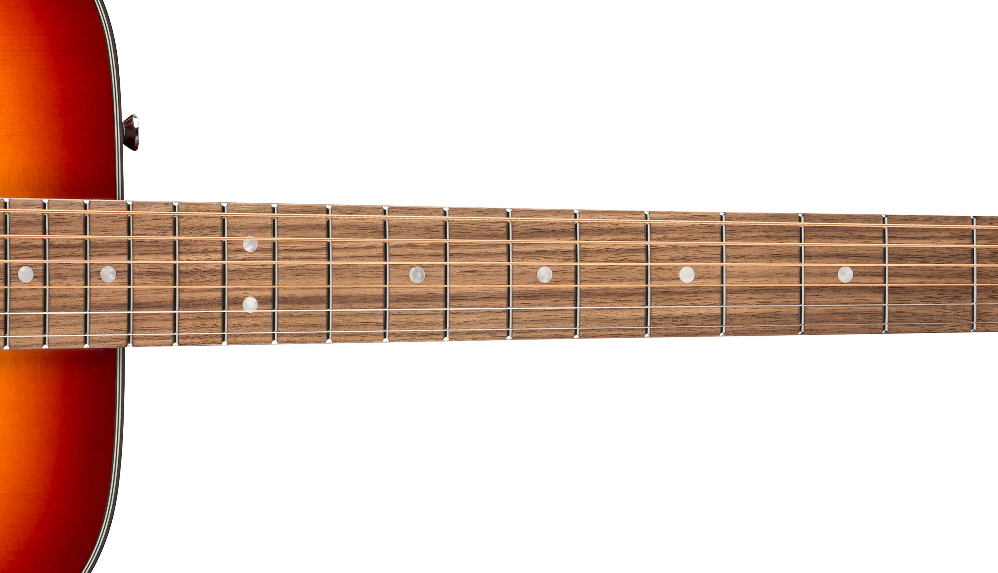 California Deluxe Redondo™ 12”-RADIUS SATIN MAHOGANY C-SHAPED NECK WITH VINTAGE STYLE FRETS