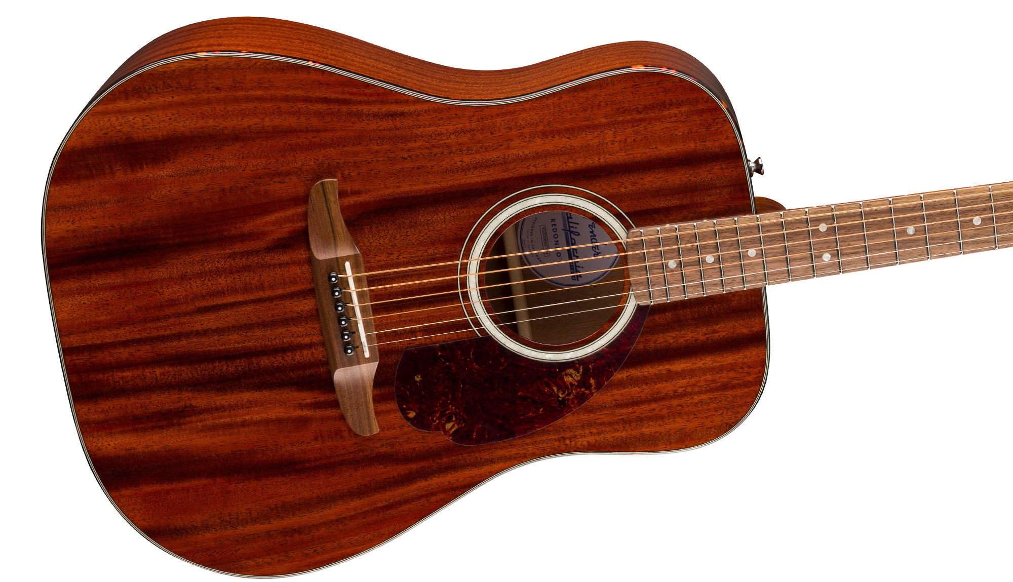 California Deluxe Redondo™ Mahogany SOLID MAHOGANY TOP WITH LAMINATE MAHOGANY BACK AND SIDES