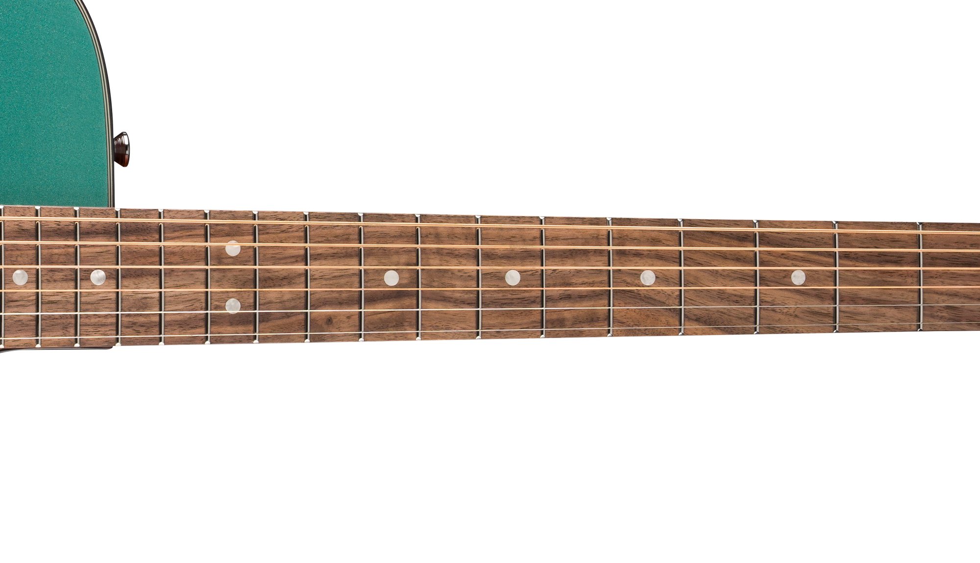 California Deluxe Redondo™ CE 12”-RADIUS SATIN MAHOGANY C-SHAPED NECK WITH VINTAGE STYLE FRETS