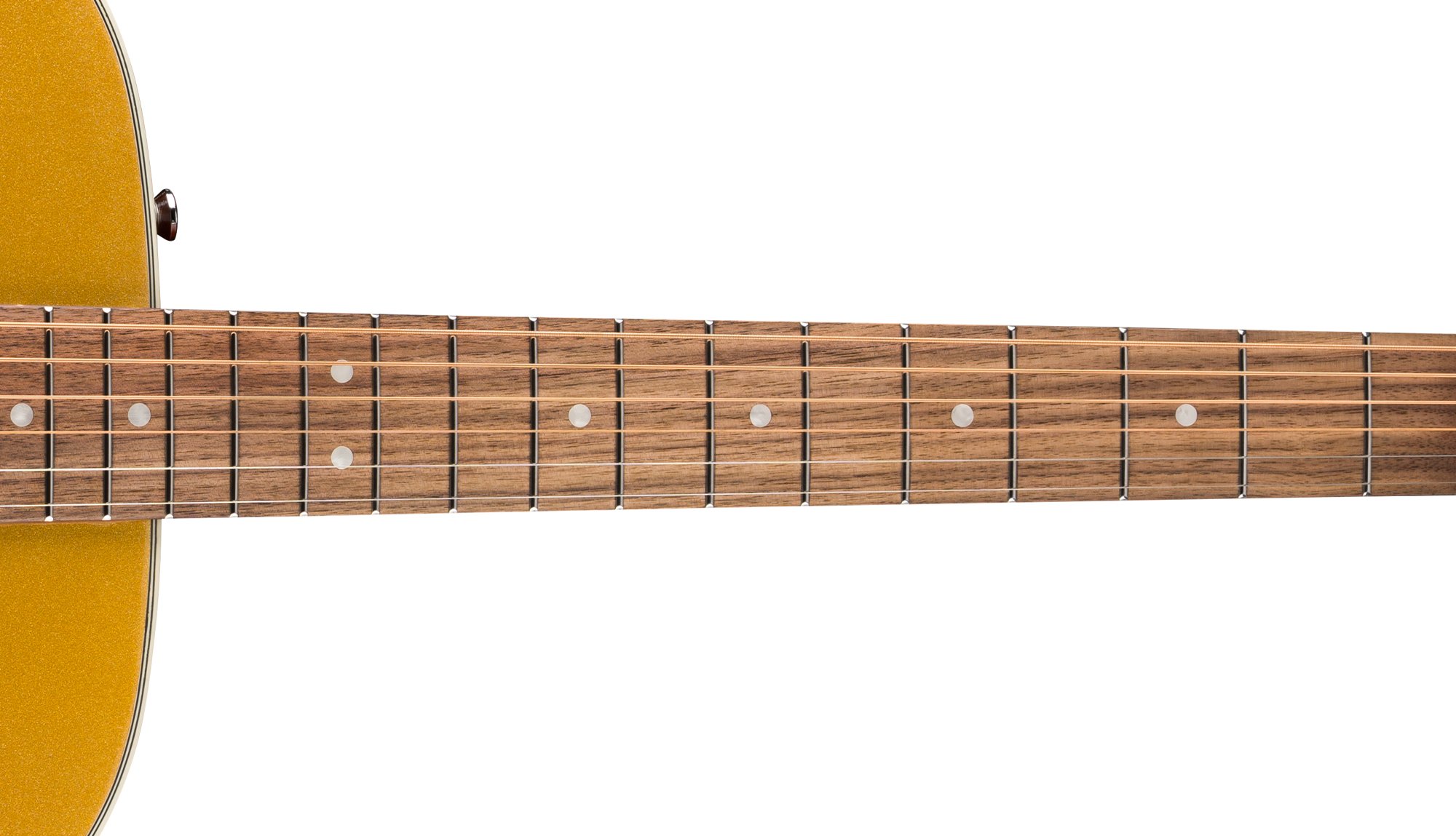 California Deluxe Monterey™ E 12”-RADIUS SATIN MAHOGANY C-SHAPED NECK WITH VINTAGE STYLE FRETS