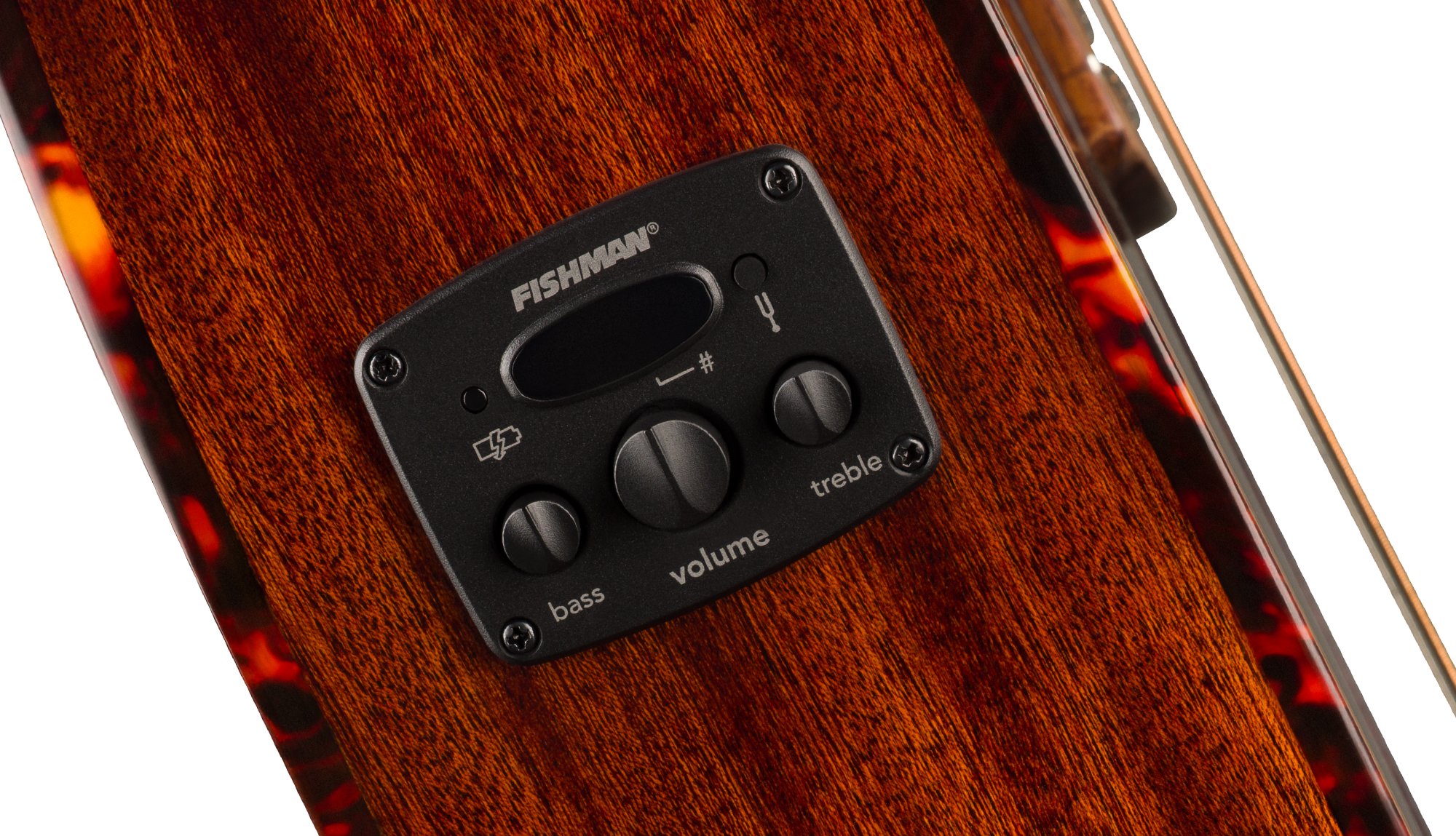 California Deluxe Monterey™ E Mahogany FISHMAN® CD-1 ELECTRONICS