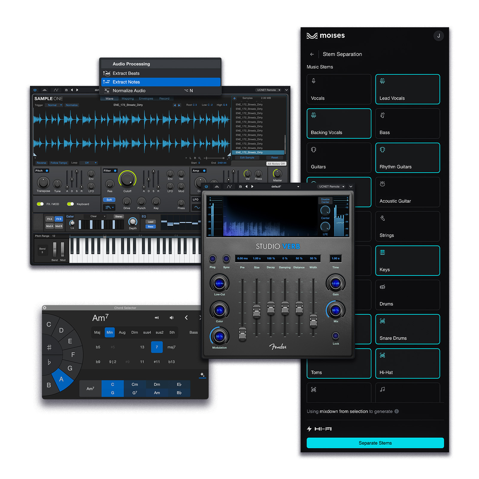 Fender Studio® Pro Powerful Production Tools