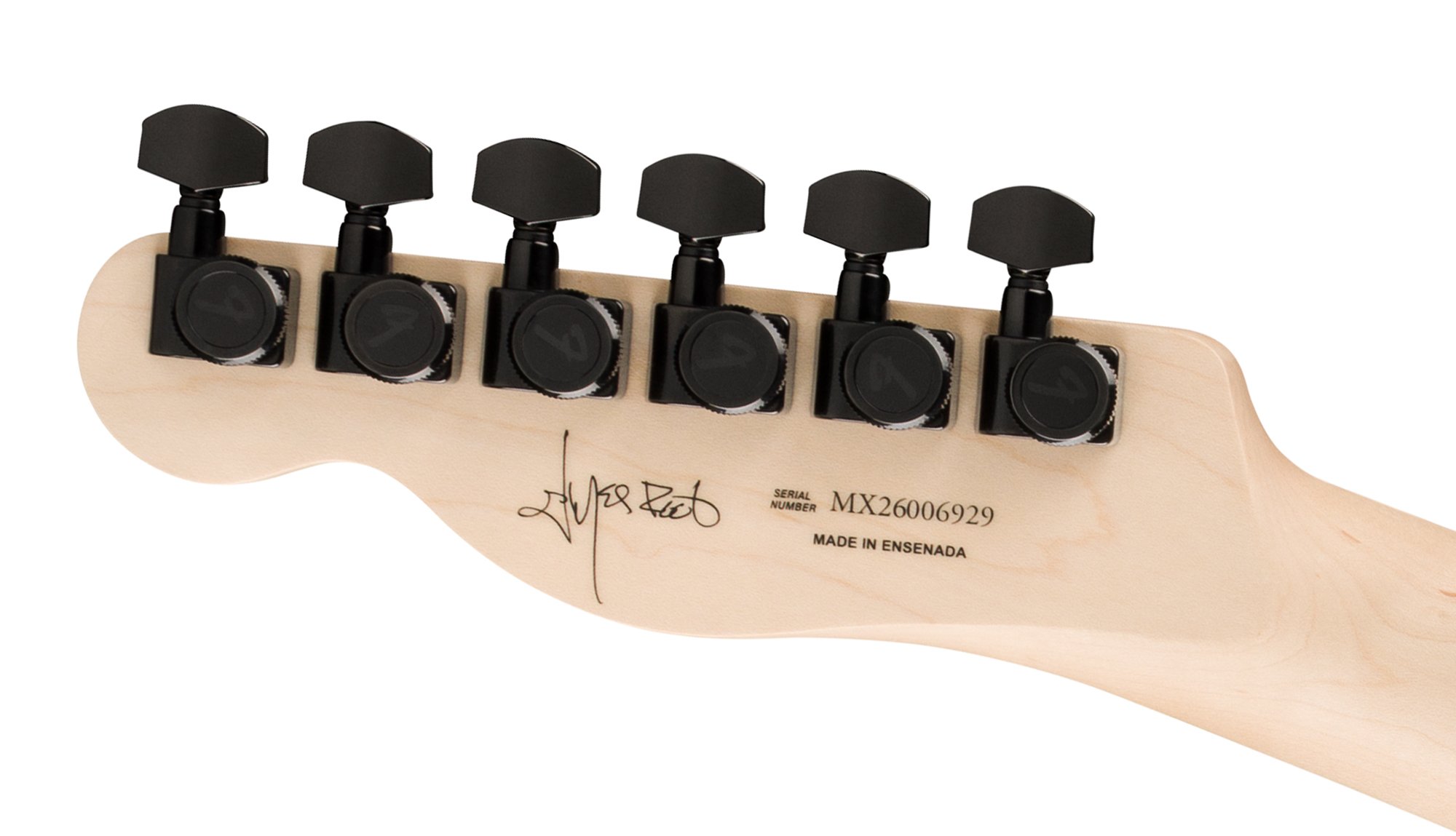 Limited Edition Jim Root Telecaster®, Shoreline Gold Locking Tuners