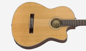 CN-140SCE Solid Cedar Top