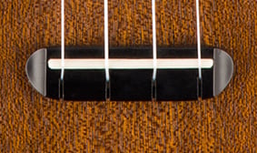 Zuma Concert Ukulele No-Tie Bridge