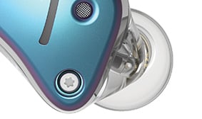 Fender® FXA9 Pro In-Ear Monitors Independent Sound Bores