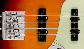 American Ultra Jazz Bass® ULTRA NOISELESS VINTAGE PICKUPS