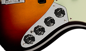 American Ultra Jazz Bass® RE-DESIGNED ACTIVE/PASSIVE PREAMP