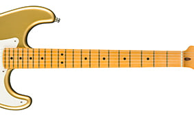Lincoln Brewster Stratocaster®, Maple Fingerboard, Aztec Gold COMPOUND-RADIUS FINGERBOARD