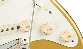 Lincoln Brewster Stratocaster®, Maple Fingerboard, Aztec Gold ONBOARD PREAMP BOOST