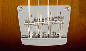 American Performer Mustang® Bass 4-Saddle Bridge
