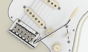 Jeff Beck Stratocaster® Two-Point Tremolo with Stainless Steel Block Saddles