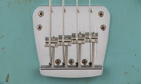 JMJ Road Worn® Mustang® Bass VINTAGE-STIJL HARDWARE