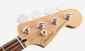 Player Jaguar® Bass OPEN-GEAR TUNING MACHINES