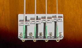 Player Jazz Bass® Fretless 4-SADDLE BRIDGE
