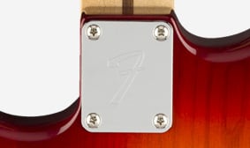 Player Stratocaster® HSS Plus Top “F”-STAMPED NECK PLATE