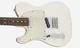 Player Telecaster® Left-Handed MORE TRADITIONAL BODY RADII