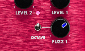 The Trapper® Dual Fuzz SWITCHABLE HIGH OCTAVE
