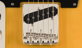 Classic Vibe '50s Telecaster®, Left-Handed CHEVALET DE STYLE VINTAGE À CORDES TRAVERSANTES