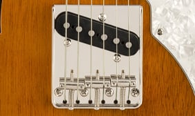 经典氛围 60 年代 Telecaster® Thinline VINTAGE-STYLE STRING-THROUGH-BODY BRIDGE