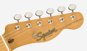 经典氛围 60 年代 Telecaster® Thinline VINTAGE-STYLE TUNING MACHINES