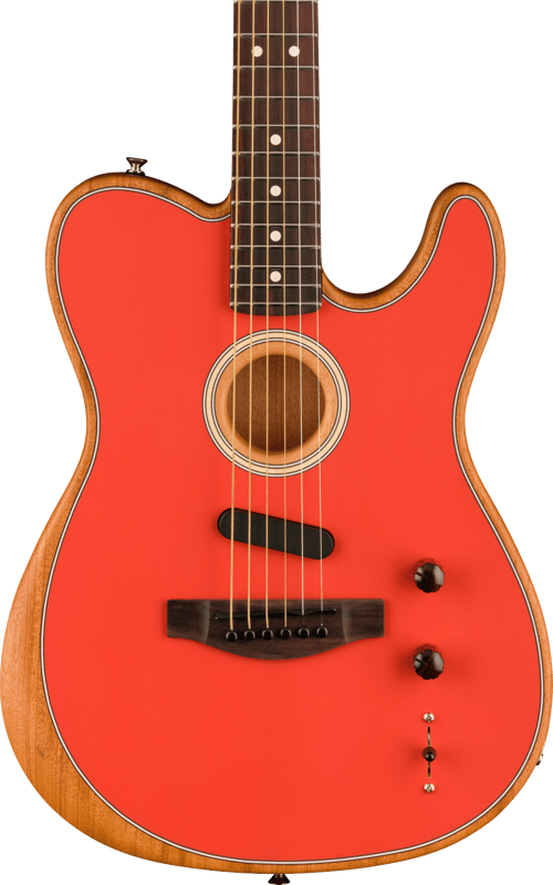 Limited Edition Acoustasonic® Player Telecaster®, Fiesta Red – Fender