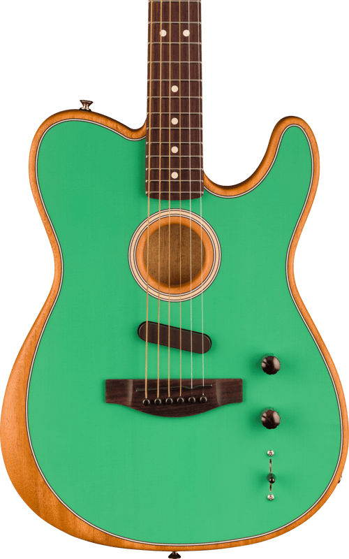Limited Edition Acoustasonic® Player Telecaster®, Sea Foam Green