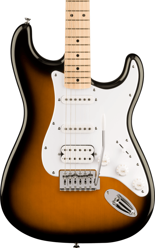 Limited Edition Squier Sonic® Stratocaster® HSS, 2-Color Sunburst
