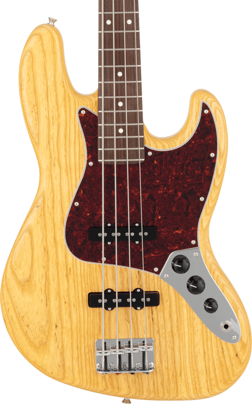 Made in Japan Limited Jazz Bass®, Raw Ash – Fender