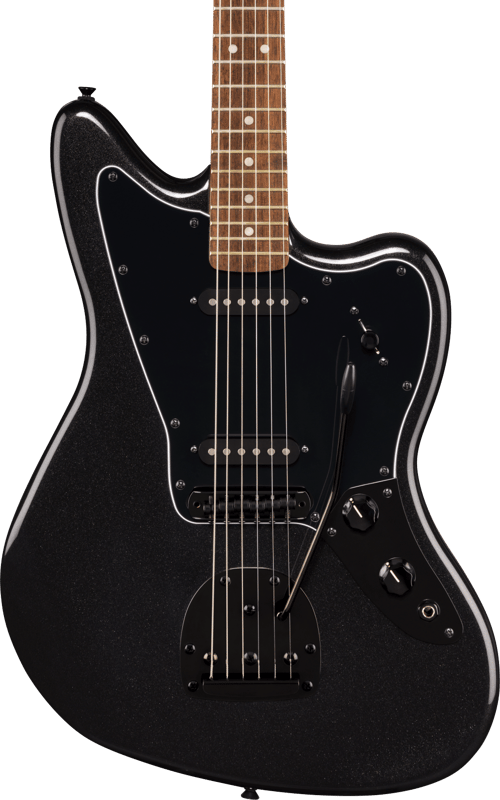 Limited Edition Affinity Series® Jaguar®, Metallic Black – Fender