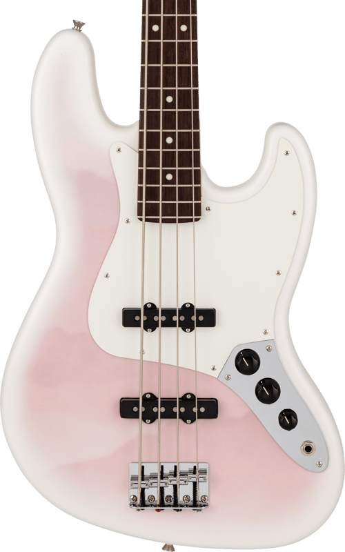 Made in Japan Hybrid II 2026 Collection Jazz Bass® Misty Satin
