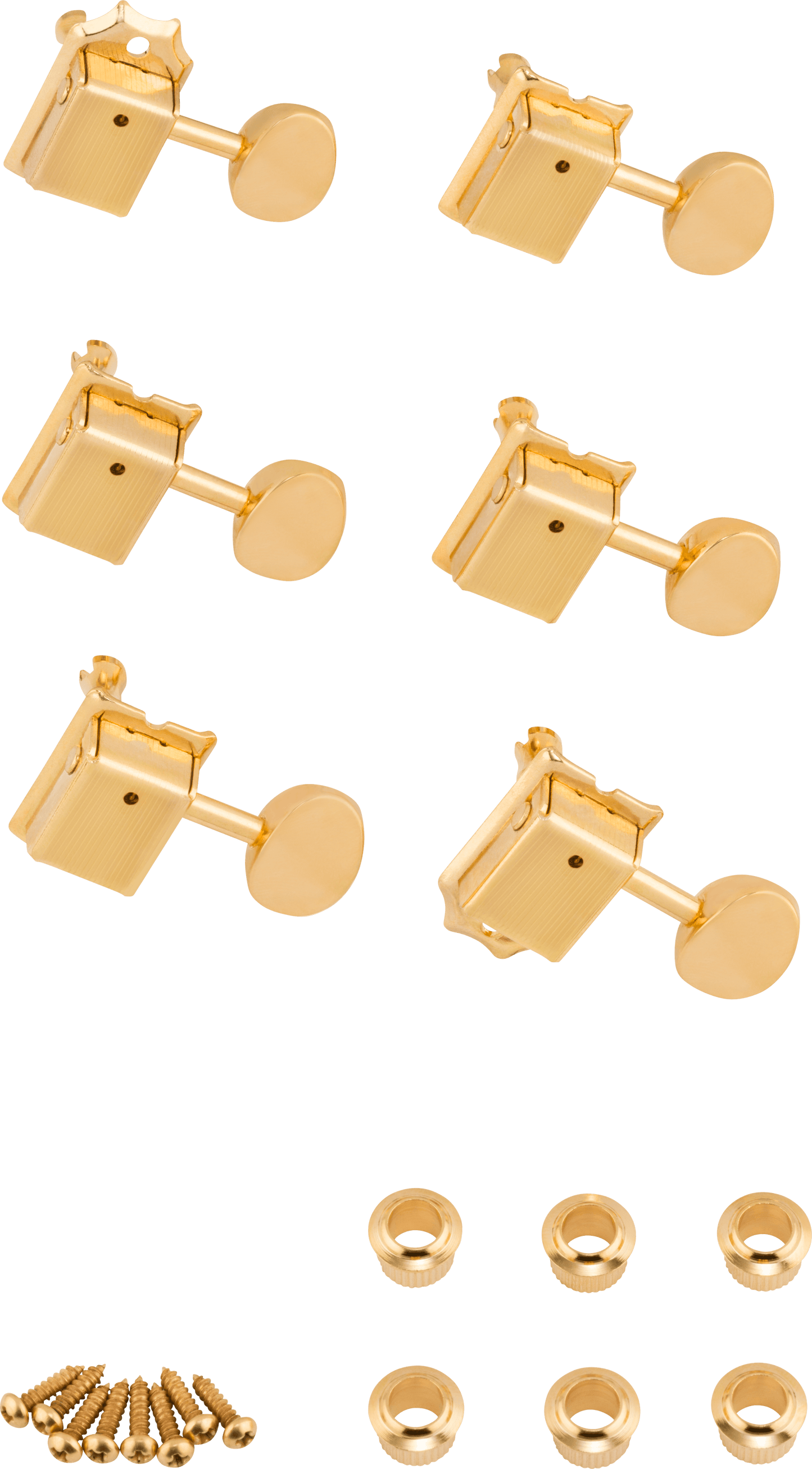 Vintage-Style Stratocaster®/Telecaster® Tuning Machine Set