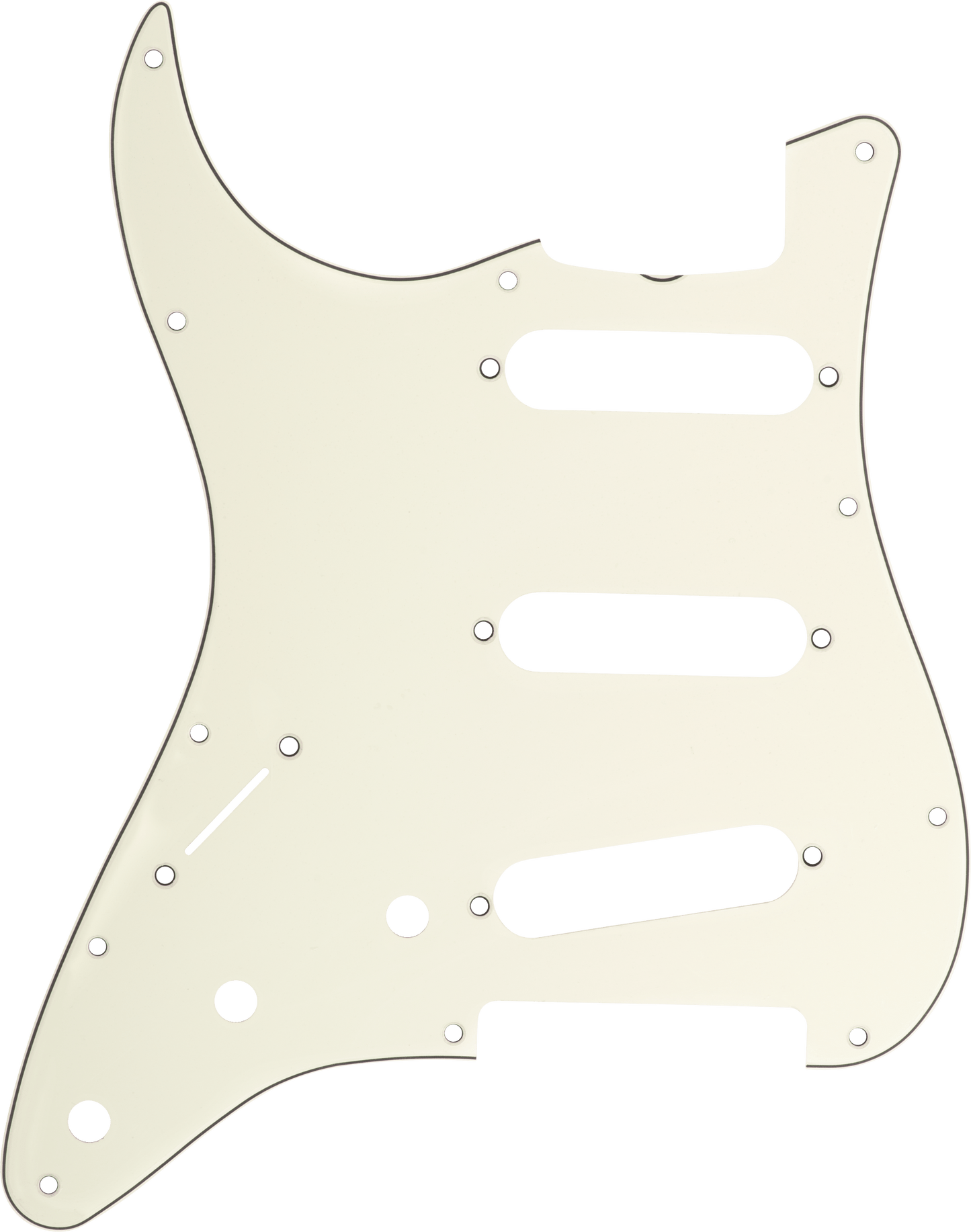 11-Hole '60s Vintage-Style Stratocaster Pickguards (Left Hand)