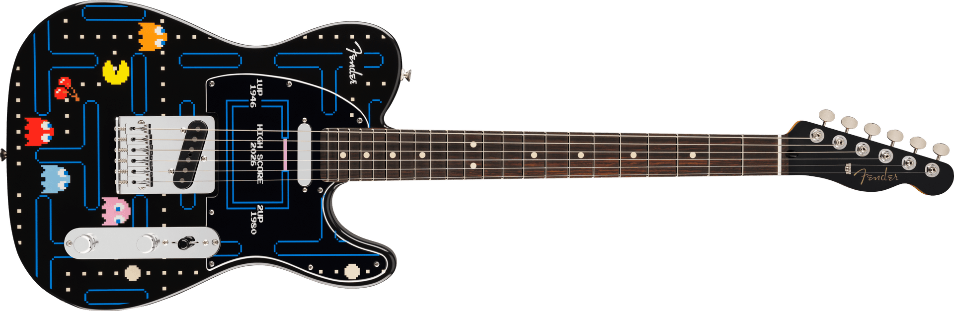 Limited Edition Fender® x PAC-MAN Player II Telecaster® Limited Edition Fender® x PAC-MAN Player II Telecaster®