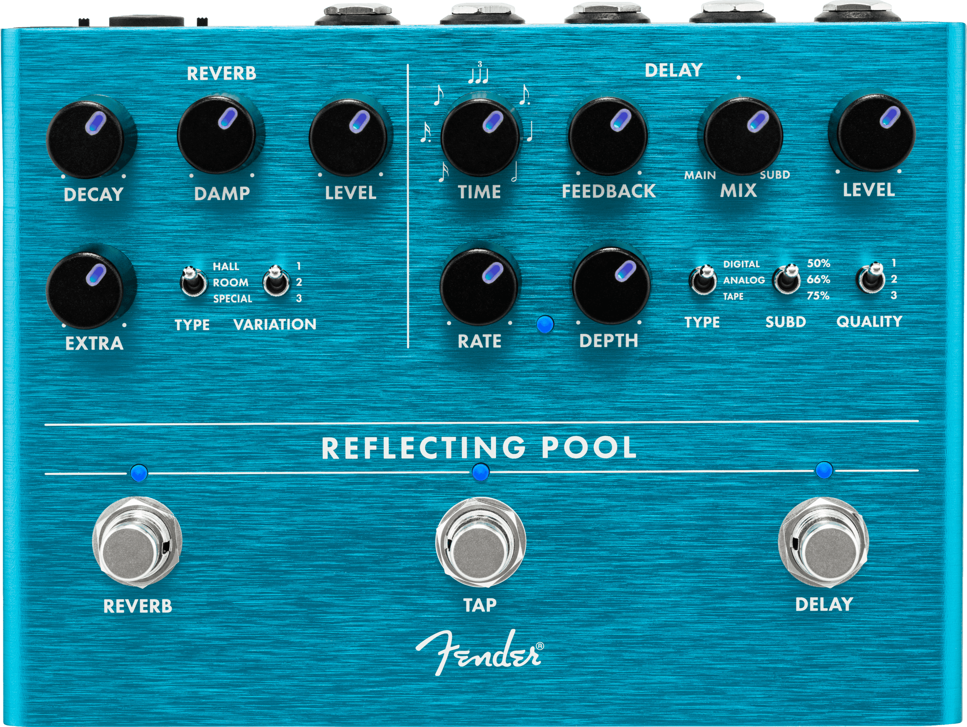 ギター REFLECTING POOL DELAY & REVERB Reflecting Pool® Delay & Reverb – Fender